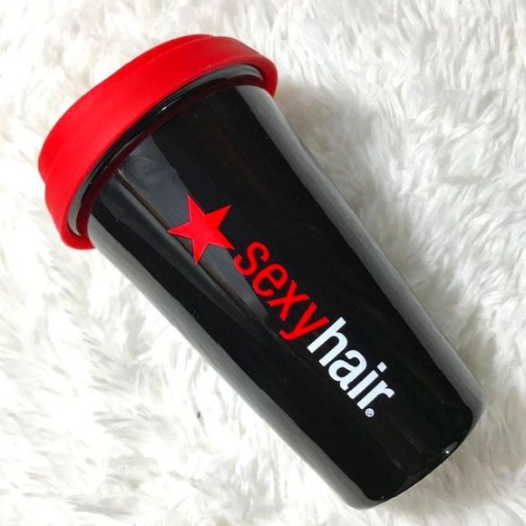 NWOT Sexy Hair Ceramic Travel Cup With Lid - Picture 1 of 7